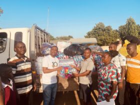 Adansi Travels donates to volta flood victims